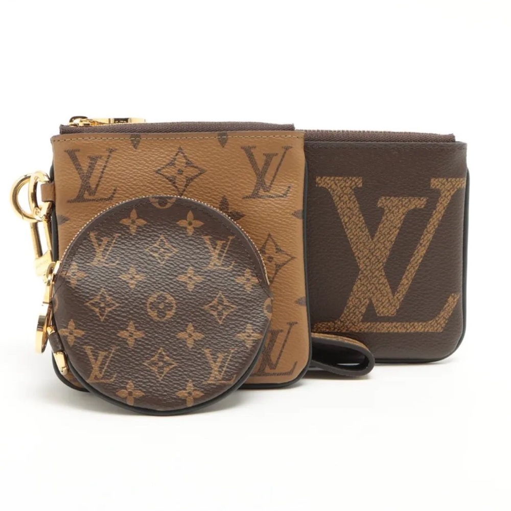 Louis Vuitton Reverse Monogram Giant Trio Pouch M68756